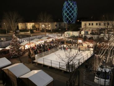 Marché de Noël f’Elancourt avec show de drones 