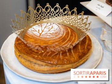 La galette des Rois frangipane vanille-fleur d'oranger 2026 de Claire Heitzler