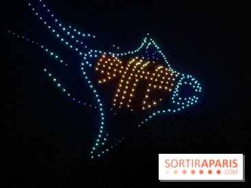 Un spectacle de drones exceptionnel pour les Lueurs de Mantes 3 dans les Yvelines