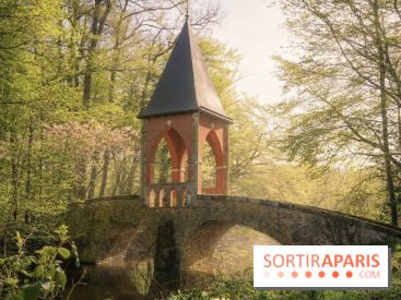 Yvelines : connaissez-vous ce temple de l'amour, un pont kiosque romantique dans un écrin de verdure ? 