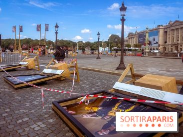 L'exposition de Yann Arthus Bertrand à la Concorde, saccagée