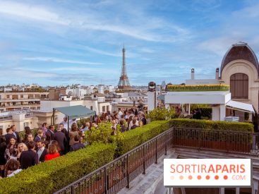 La terrasse en Rooftop du Peninsula Paris 2026, le bar perché à la vue exceptionnelle