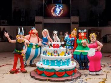 Les 50 ans d'Idéfix au Parc Astérix