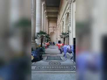 La Cow Parade, les vaches de retour au Mini Palais