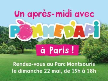 Pomme d'Api s'invite au parc Montsouris : activités pour enfants gratuites