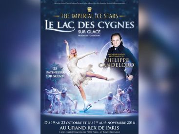 Le Lac des Cygnes sur glace au Grand Rex de Paris 2016
