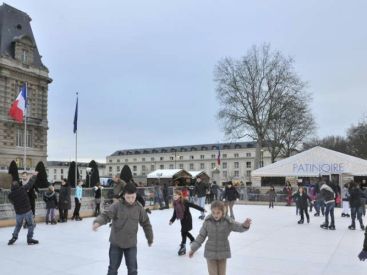 La patinoire écologique de Noël 2016 à Versailles