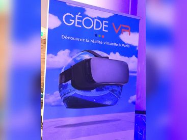 La parcours VR à la Géode