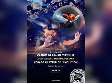 Le Cabinet de Réalité Virtuelle s'ouvre au Muséum national d'Histoire naturelle