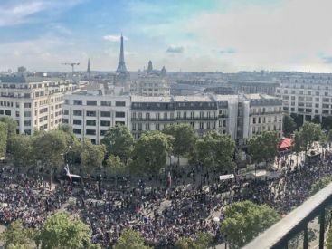 Défilé de l'Equipe de France sur les Champs, retour en images