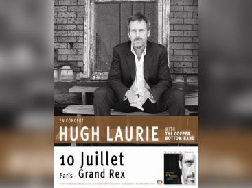 hugh laurie au grand rex, concert