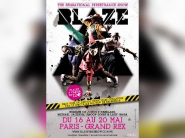 blaze the show au grand rex