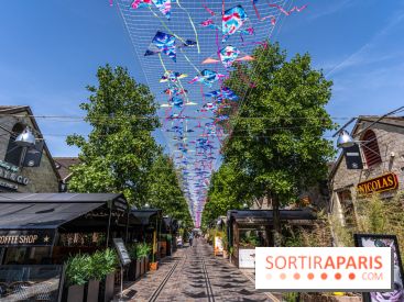 Un ciel de Cerfs volants à Bercy Village se dévoile