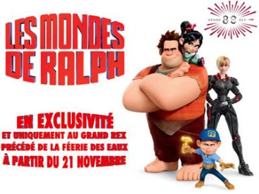 les mondes de ralph grand rex, féérie des eaux