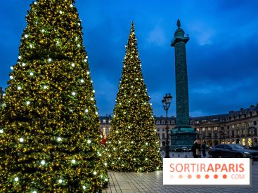 sapins de Noël Place Vendôme 