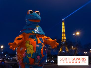 L’exposition de sculptures géantes de Julien Marinetti, avenue George V 