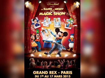 Disney Live 2013 : La Bnade à Mickey et son Magic Show