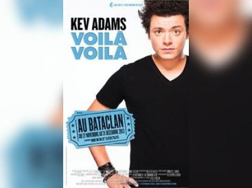 Kev Adams présente "voilà, voilà" au Bataclan