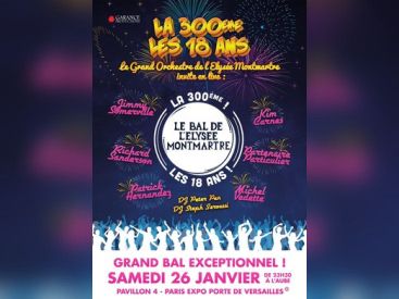 Le Bal de l’Elysée Montmartre la 300e