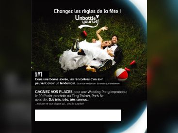 Wedding Party avec Unbottle Yourself : gagnez vos places !