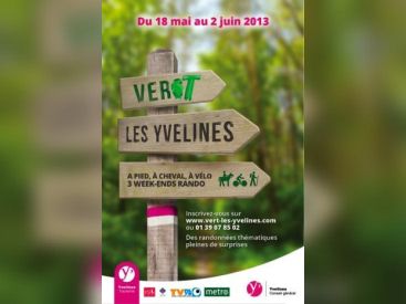 Vert les Yvelynes, 3 week-ends rando à pied, à cheval ou à vélo