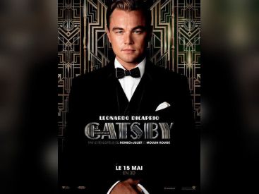 Gatsby le magnifique en direct du festival de Cannes au Grand Rex, affiche gatsby, leonardo di caprio