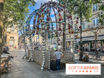 Métro Palais Royal - Musée du Louvre - Kiosque des Noctambules - Jean-Michel Othoniel