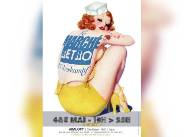 Le Marché Rétro d'Oberkampf du 4 et 5 mai 2013