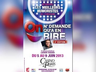 On n'demande qu'à en rire, le spectacle 2013 au Casino de Paris