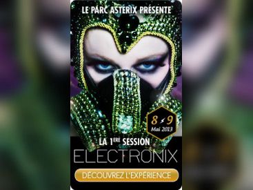 soirée électronix au parc astérix, nuit electronix