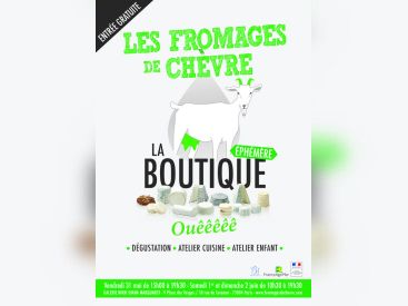 Les Fromages de Chèvre, la boutique éphémère