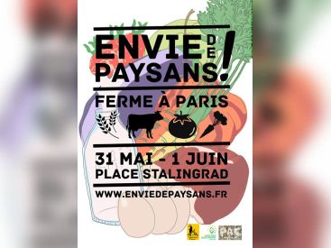 Envie de paysan, la Ferme à Paris
