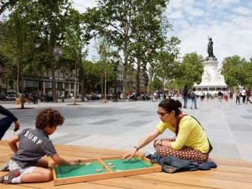 R de jeux, la ludothèque à ciel ouvert, Place de la République