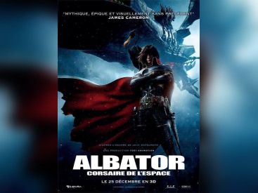 affiche Albator, film albator, le corsaire de l'espace 