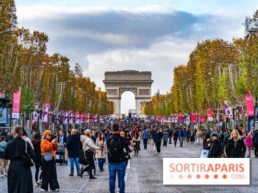 Les Champs-Elysées piétons le dimanche 7 janvier 2024