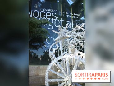 Noces Végétale au Jardin des Plantes : la calèche