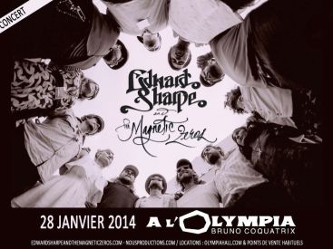 Edward Sharpe & The Magnetic Zeros en concert à l’Olympia en 2014