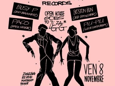 Open House au Zig Zag avec Busy P 