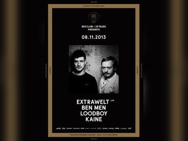 Rex Club « 25 years » avec Extrawelt et Loodboy 