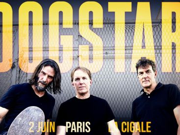 Keanu Reeves en concert à La Cigale à Paris en juin 2024 avec son groupe Dogstar