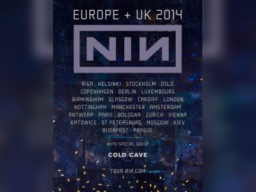 Nine Inch Nails en concert au Zénith de Paris en mai 2014