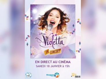 Violetta en concert : Retransmission en direct au cinéma le 18 janvier