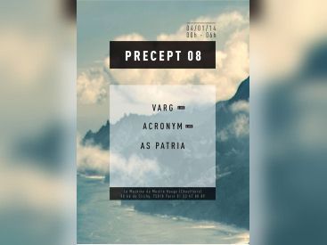 Precept 08 à la Machine du Moulin Rouge 