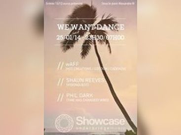 We Want Dance au Showcase avec Shaun Reeves