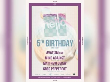 Hello 5th anniversary au Rex Club avec Avatism 