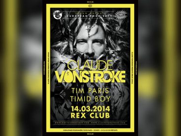 Claude Von Stroke presents Urban Animal Tour au Rex Club