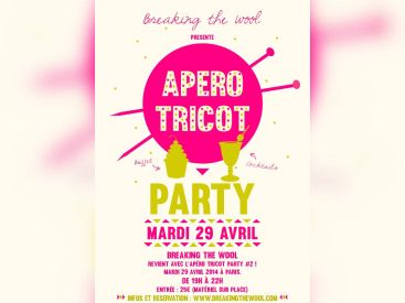 Apéro Tricot Party à l’Atelier d’Arts Rrose Selavy 