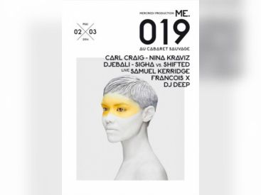 ME.019 au Cabaret Sauvage avec Sigha vs Shifted, Samuel Kerridge