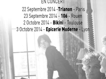 Blonde Redhead en concert au Trianon de Paris en septembre 2014