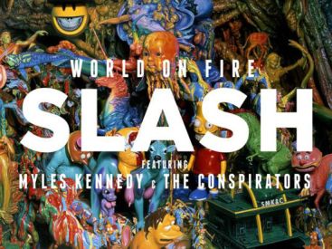 Sortie du nouvel album de Slash "World on fire"